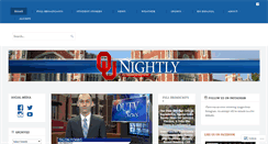 Desktop Screenshot of ounightly.com